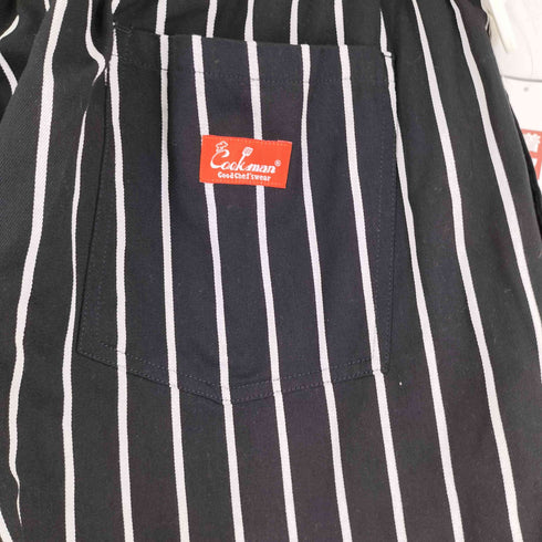 クックマン COOKMAN ストライプ シェフパンツ メンズ JPN:XL