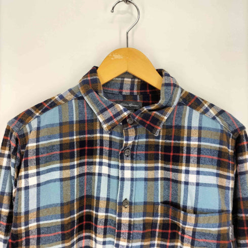 エディーバウアー Eddie Bauer チェック ネルシャツ メンズ import:M