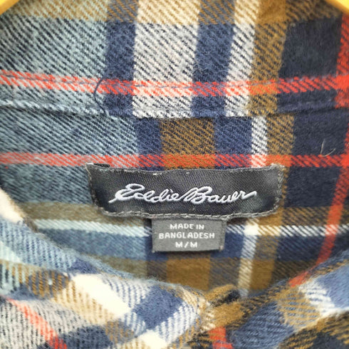 エディーバウアー Eddie Bauer チェック ネルシャツ メンズ import:M