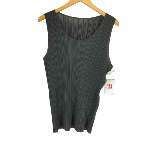 プリーツプリーズイッセイミヤケ PLEATS PLEASE ISSEY MIYAKE ノースリーブ プリーツカットソー レディース JPN:4