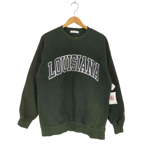 フリークスストア FREAKS STORE LOUISIANA フロント刺繍クルーネックスウェット メンズ M
