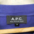 アーペーセー A.P.C. 別注オーバーサイズ ロゴプリント Tシャツ メンズ M