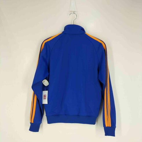 アディダス adidas 90s デサント製 スリーライン ツートン トラックジャケット メンズ M-L