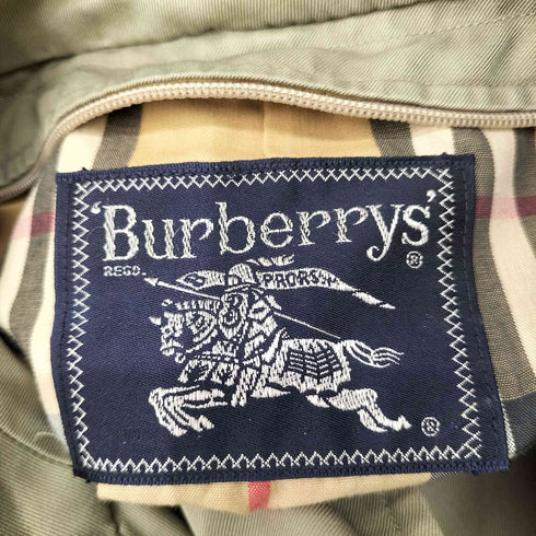 バーバリーズ BURBERRYS 裏地ノバチェック ステンカラーコート メンズ