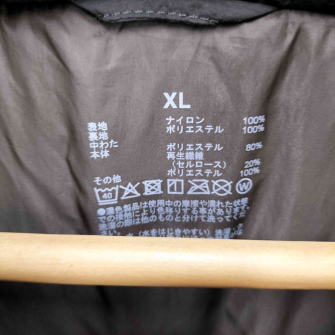 ムジ MUJI MUJI WALKER 撥水 中わたベンチコート メンズ JPN:XL