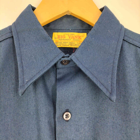 ビッグヤンク BIG YANK 70S ポリコットン ワークシャツ メンズ