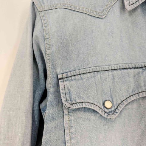 エフオービーファクトリー FOB FACTORY ウエスタン デニムシャツ メンズ 36-H