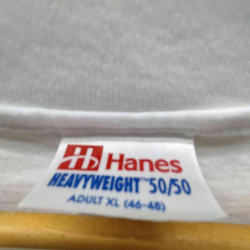 90S Hanes ボディ USA製 WHO′S YOUR DADDY プリント フォト Tシャツ メンズ import:XL