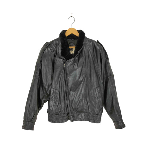 UNO UOMO ラムレザーフライトジャケット メンズ JPN:L