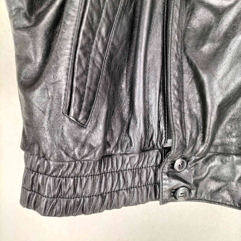 UNO UOMO ラムレザーフライトジャケット メンズ JPN:L