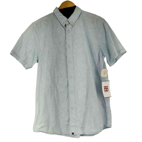 プリティーグリーン Pretty Green ペイズリー柄 S/S BDシャツ メンズ JPN:S