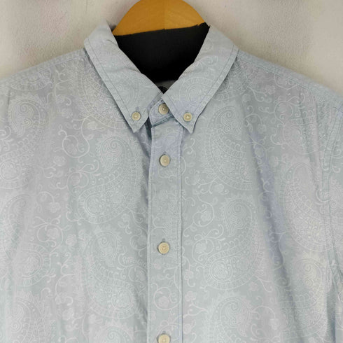 プリティーグリーン Pretty Green ペイズリー柄 S/S BDシャツ メンズ JPN:S