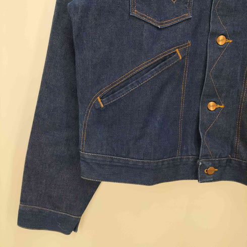 ラングラー Wrangler 70S-80S USA製 126MJ デニムトラッカージャケット 濃紺 ミントコンディション メンズ JPN:42