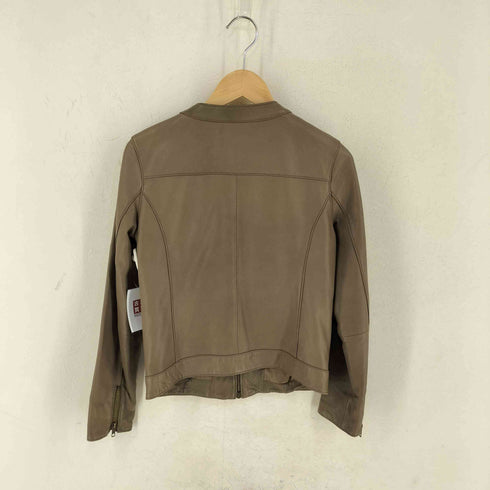 GOOCY SHEEP LEATHER ダブルジップジャケット レディース FREE