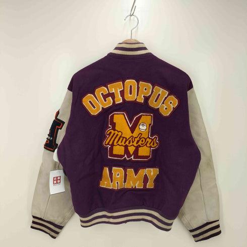 オクトパスアーミー OCTOPUS ARMY 90S 袖レザー スタジャン メンズ