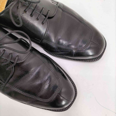 バーバリーロンドン BURBERRY LONDON 日本製 ノバチェック インソール Uチップ レースアップ レザー ドレス シューズ メンズ JPN:26.5