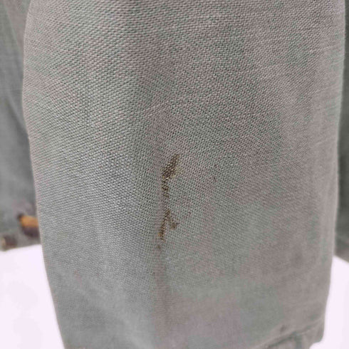 ユーエスアーミー U.S. ARMY 70S SHIRT MAN’S COTTON SATEEN OG-107 サテンシャツ ミリタリーシャツ メンズ 151/2 ×33