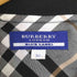 バーバリーブルーレーベル BURBERRY BLUE LABEL 裏地ノバチェック ロゴ刺繍 ノースリーブ ジップアップ パーカー レディース 38