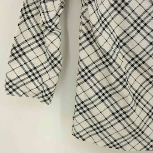 バーバリーロンドン BURBERRY LONDON ノバチェック スクエアネック 七分丈 カットソー レディース 2