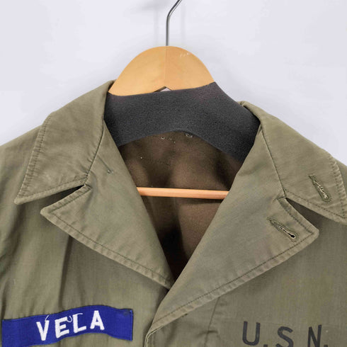 ユーエスネイビー U.S.NAVY 40s N-4 フィールドジャケット TALONジップ コの字機構 メンズ