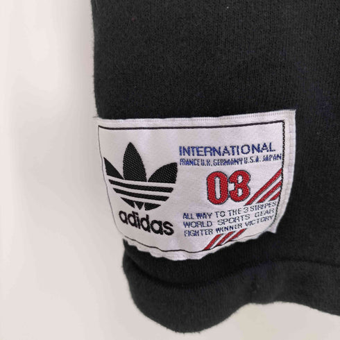 アディダス adidas 80S-90S デサント製 ベースボールシャツ メンズ m-l