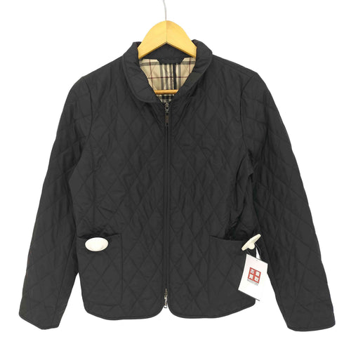 バーバリーロンドン BURBERRY LONDON 裏地ノバチェック ダブルジップ キルティングジャケット レディース 9
