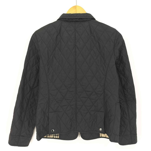 バーバリーロンドン BURBERRY LONDON 裏地ノバチェック ダブルジップ キルティングジャケット レディース 9