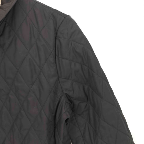 バーバリーロンドン BURBERRY LONDON 裏地ノバチェック ダブルジップ キルティングジャケット レディース 9