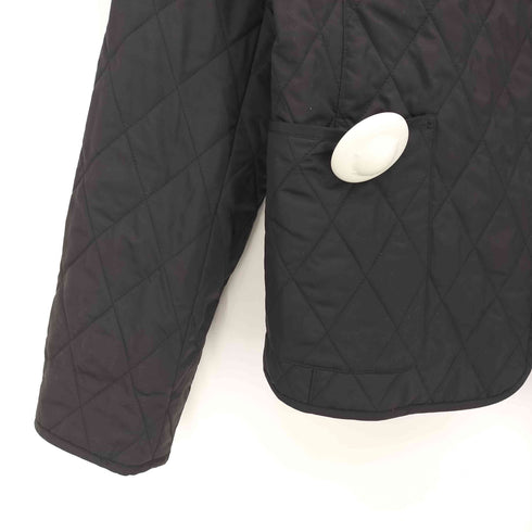 バーバリーロンドン BURBERRY LONDON 裏地ノバチェック ダブルジップ キルティングジャケット レディース 9