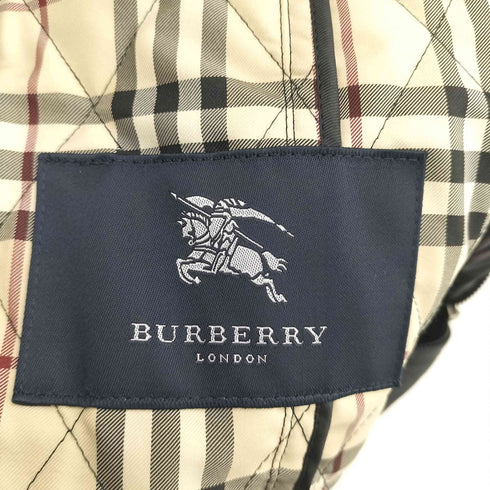 バーバリーロンドン BURBERRY LONDON 裏地ノバチェック ダブルジップ キルティングジャケット レディース 9