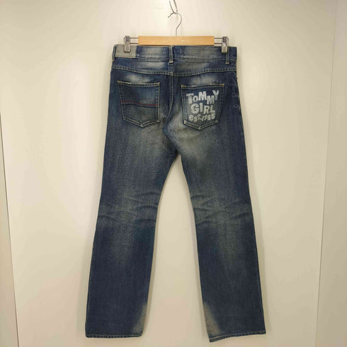 トミージーンズ tommy jeans バックプリントデニム Y2K レディース S/P