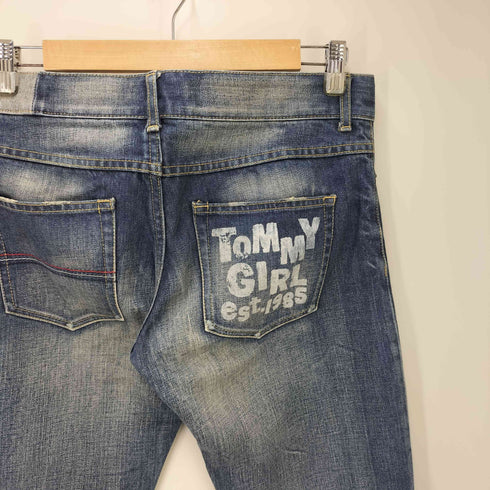 トミージーンズ tommy jeans バックプリントデニム Y2K レディース S/P