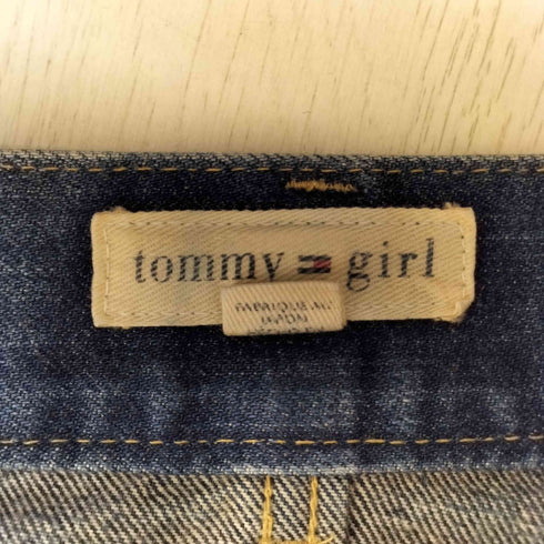 トミージーンズ tommy jeans バックプリントデニム Y2K レディース S/P