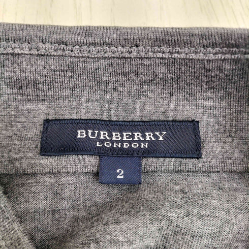 バーバリーロンドン BURBERRY LONDON テンセル ウール ピスタグノバチェック エポレット ダブルジップ ニットジャケット レディース 2