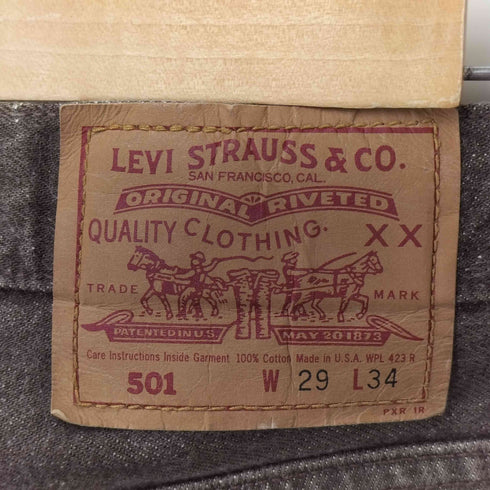 リーバイス Levis 90S USA製 501 先染 デニムパンツ メンズ 29/34