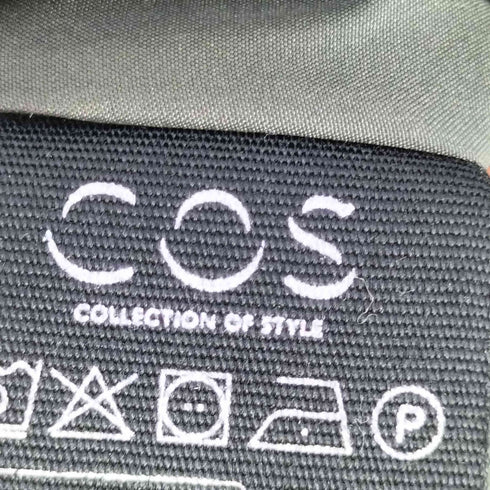 コス COS ナイロン 中綿 ステンカラーコート メンズ
