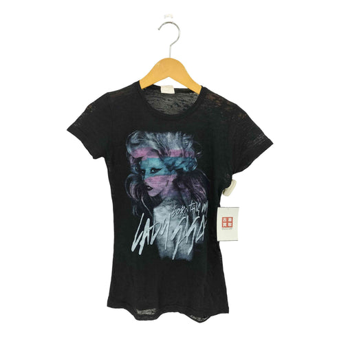 BAY ISLAND アーティストプリント クルーネックTシャツ Y2K レディース import:S