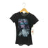 BAY ISLAND アーティストプリント クルーネックTシャツ Y2K レディース import:S