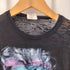 BAY ISLAND アーティストプリント クルーネックTシャツ Y2K レディース import:S