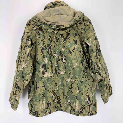 ユーエスネイビー U.S.NAVY PARKA WORKING US NAVY Type3 AOR2 ゴアテックスパーカー デジタルウッドランド メンズ SMALL X-SHORT
