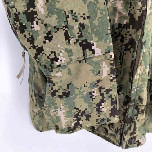 ユーエスネイビー U.S.NAVY PARKA WORKING US NAVY Type3 AOR2 ゴアテックスパーカー デジタルウッドランド メンズ SMALL X-SHORT