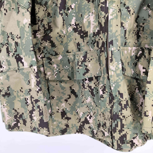 ユーエスネイビー U.S.NAVY PARKA WORKING US NAVY Type3 AOR2 ゴアテックスパーカー デジタルウッドランド メンズ SMALL X-SHORT