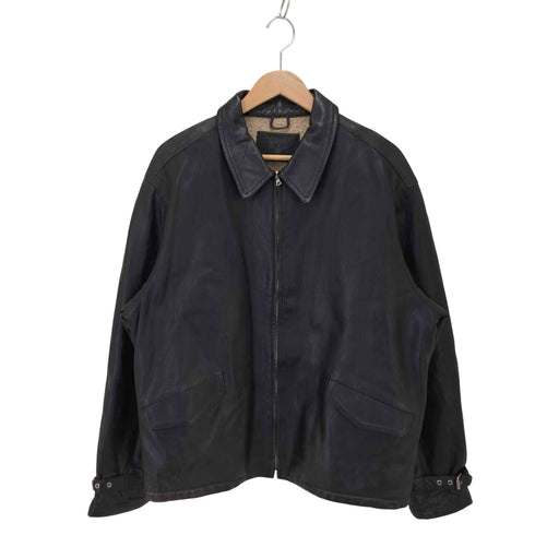 CIPRIANI 裏起毛 レザージャケット メンズ