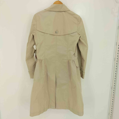 バーバリーロンドン BURBERRY LONDON ポリ100 メタルボタン シェイプ トレンチコート レディース 40