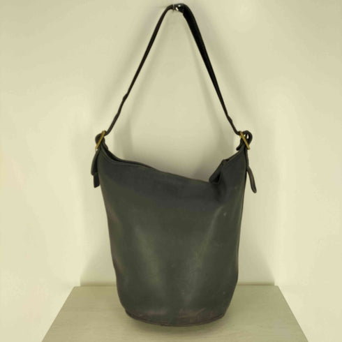 コーチ COACH OLD USA製 バケツ型 レザー ショルダーバッグ メンズ