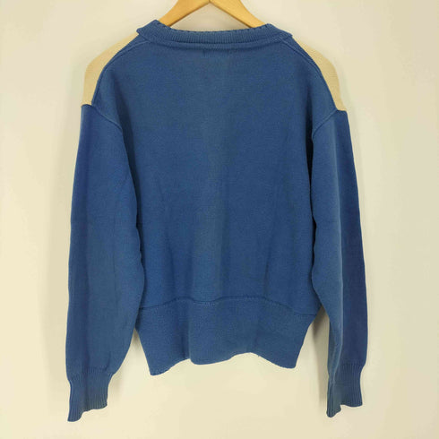 ポールスミス Paul Smith ボーダー柄 Vネック コットンニット メンズ JPN:L