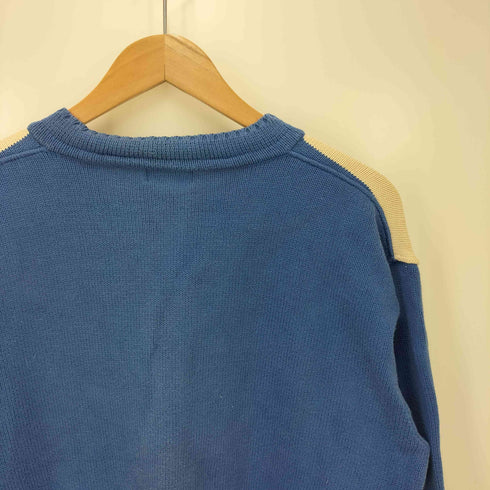 ポールスミス Paul Smith ボーダー柄 Vネック コットンニット メンズ JPN:L