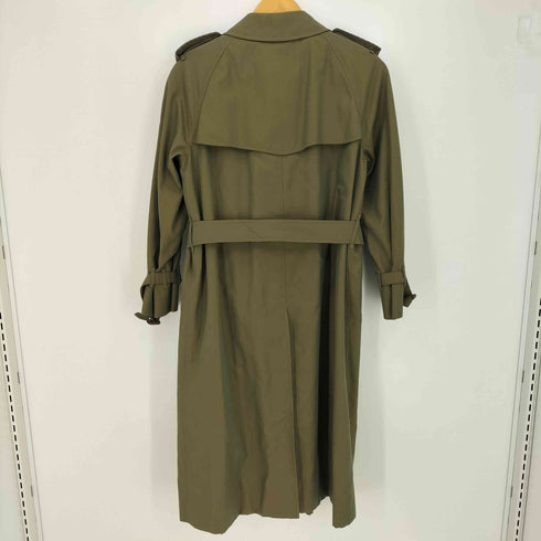 バーバリーズ BURBERRYS 80-90s ノバチェックライナー付 トレンチコート 玉虫 レディース