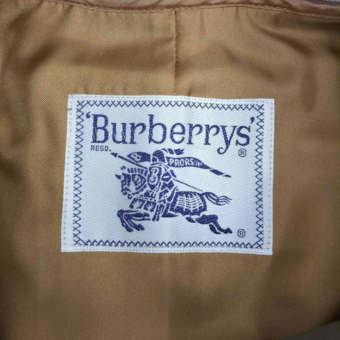 バーバリーズ BURBERRYS 80-90s ノバチェックライナー付 トレンチコート 玉虫 レディース