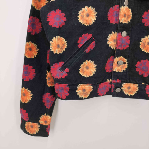 ピーピーエフエム PPFM 90S 花柄 トラッカージャケット メンズ